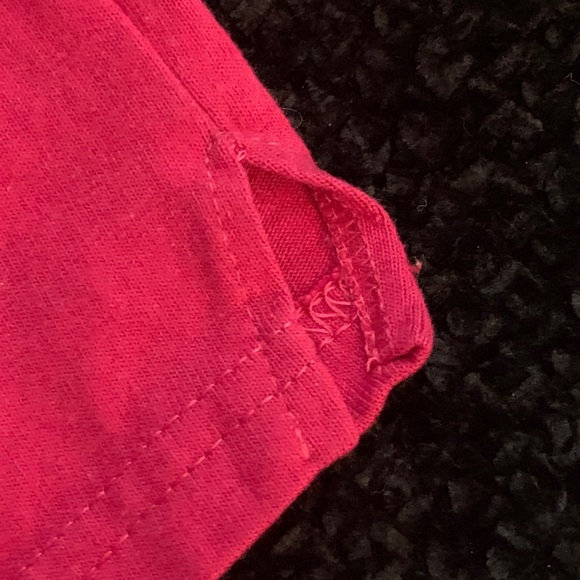 Soffe Fuisha Pink Elastic Waist Shorts - Picture 4 of 5